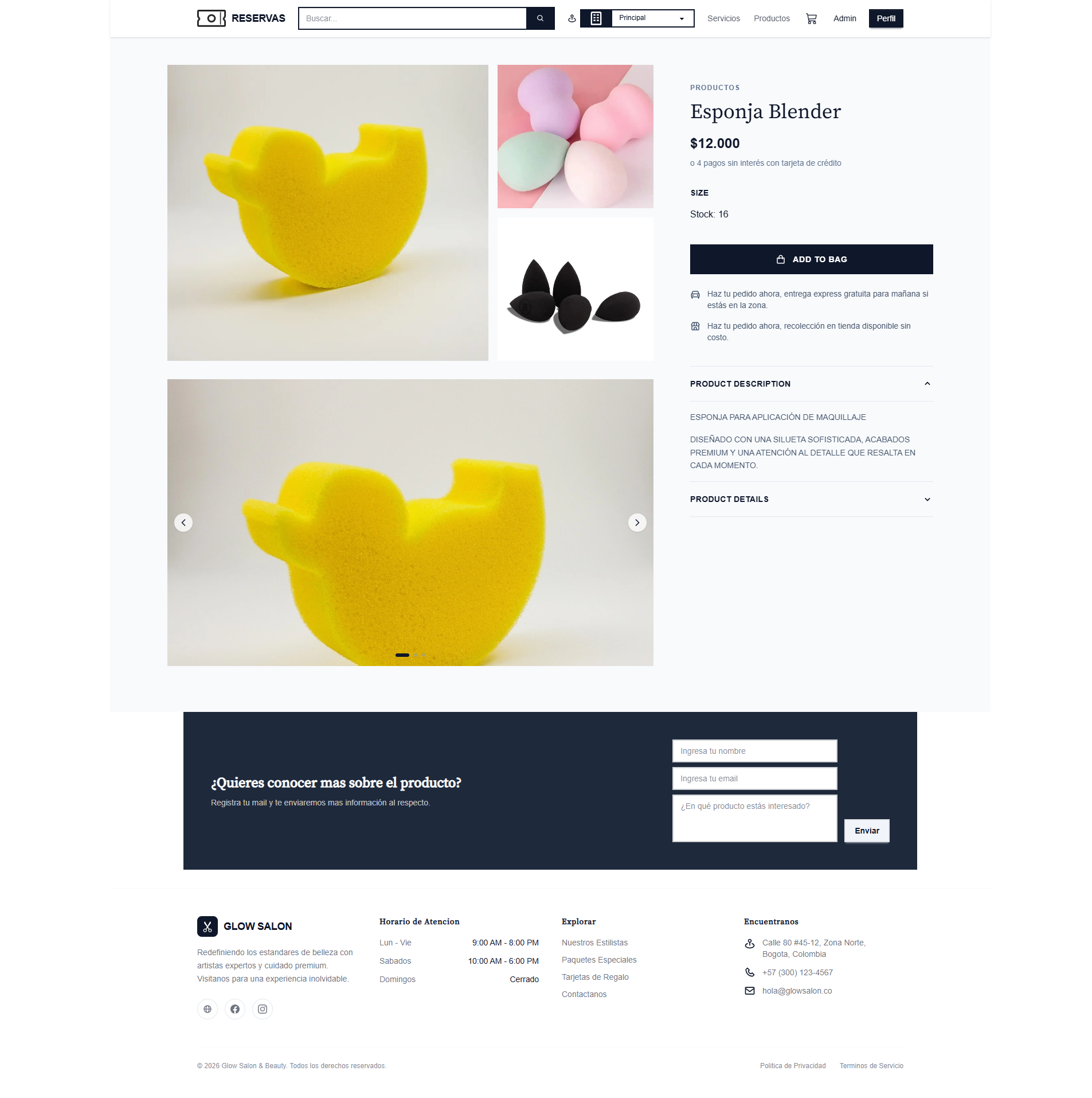 E-commerce de Belleza